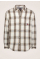 Relaxed Check Brushed Overshirt
