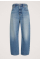 Cropped Barrel Jeans