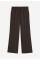 Foam Pants Met Wijde Pijp
