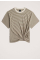 Stripe Relaxed Knot T-Shirt