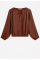 Silky Blouse Met Strik