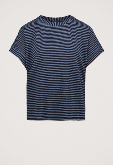 Lurex Stripe T-Shirt