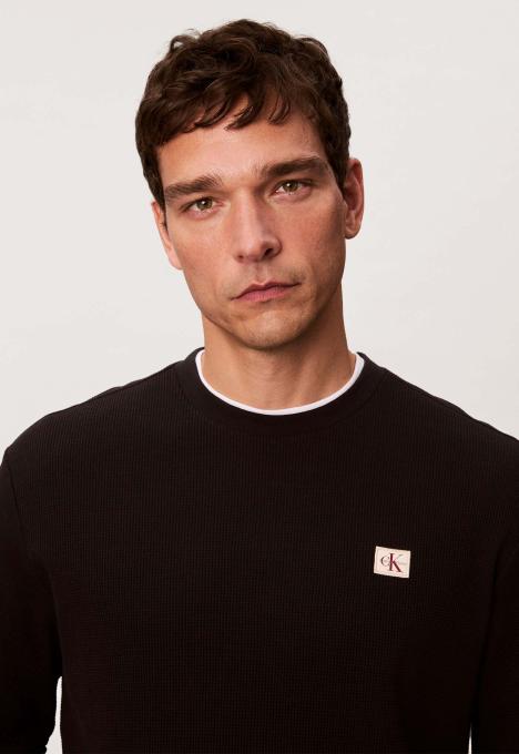 Waffle Badge Longsleeve