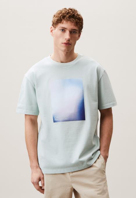 Relaxed Iriserend T-Shirt