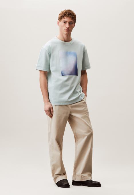Relaxed Iriserend T-Shirt