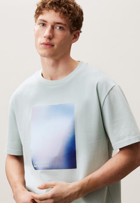 Relaxed Iriserend T-Shirt