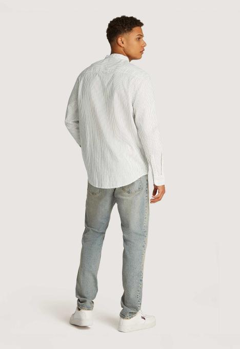 Linen Stripe Overhemd 