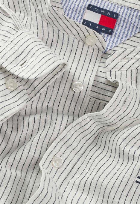 Linen Stripe Overhemd 