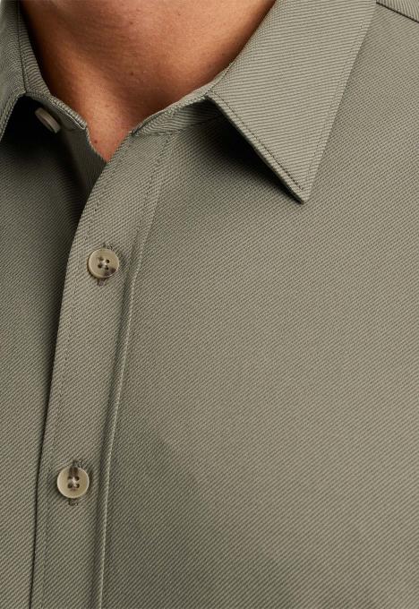 Twill Jersey Overshirt