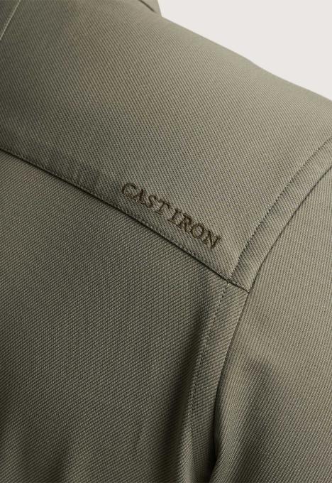 Twill Jersey Overshirt