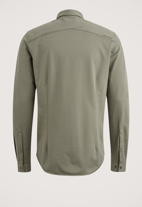Twill Jersey Overshirt