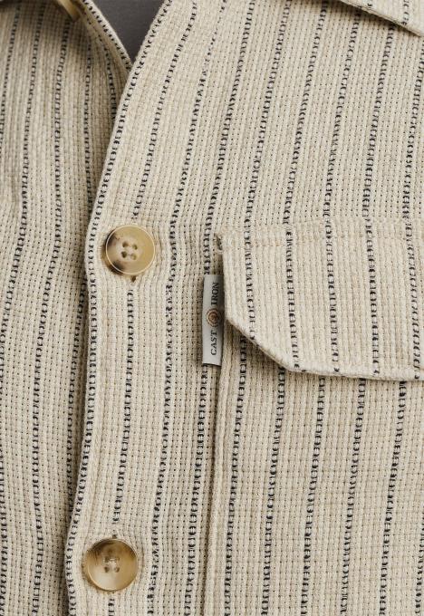Mesh Stripe Overhemd