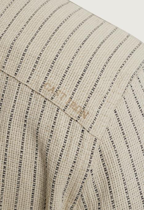 Mesh Stripe Overhemd