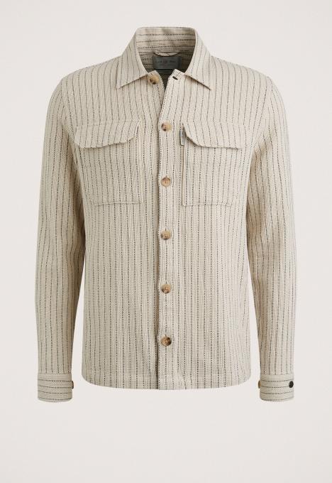 Mesh Stripe Overhemd