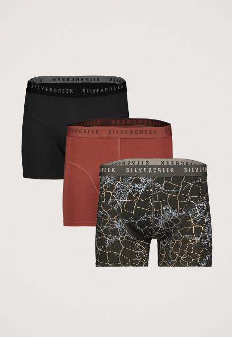 3-pack Moss Boxershorts