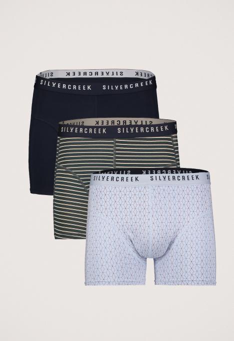 3-pack Moss Boxershorts