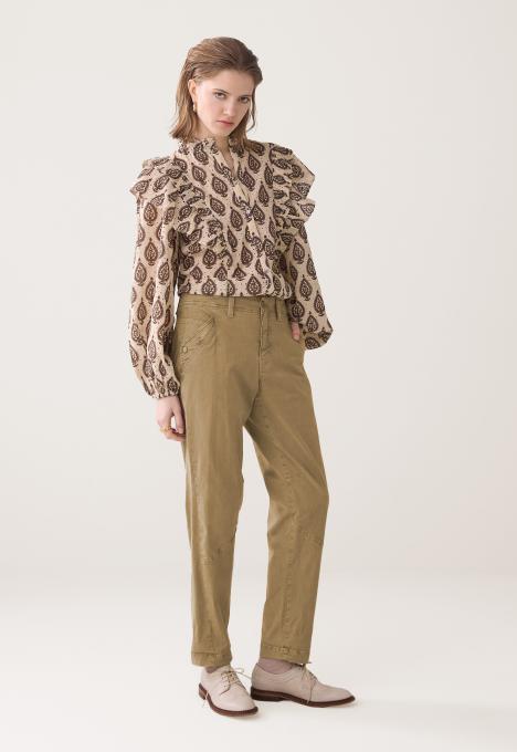Tapered Pant Rough Broek