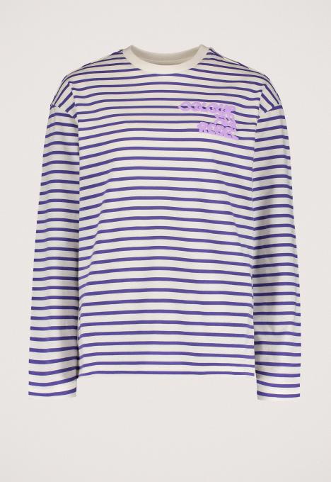 Logo Wave Stripe Longsleeve