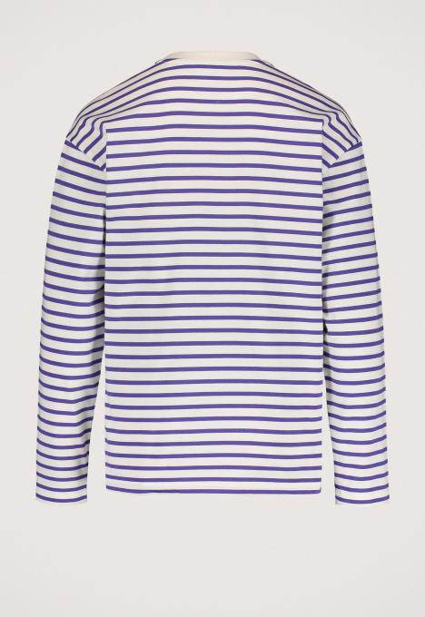 Logo Wave Stripe Longsleeve