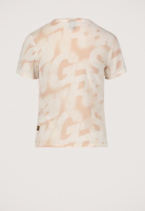 Sprayed Letters T-Shirt 