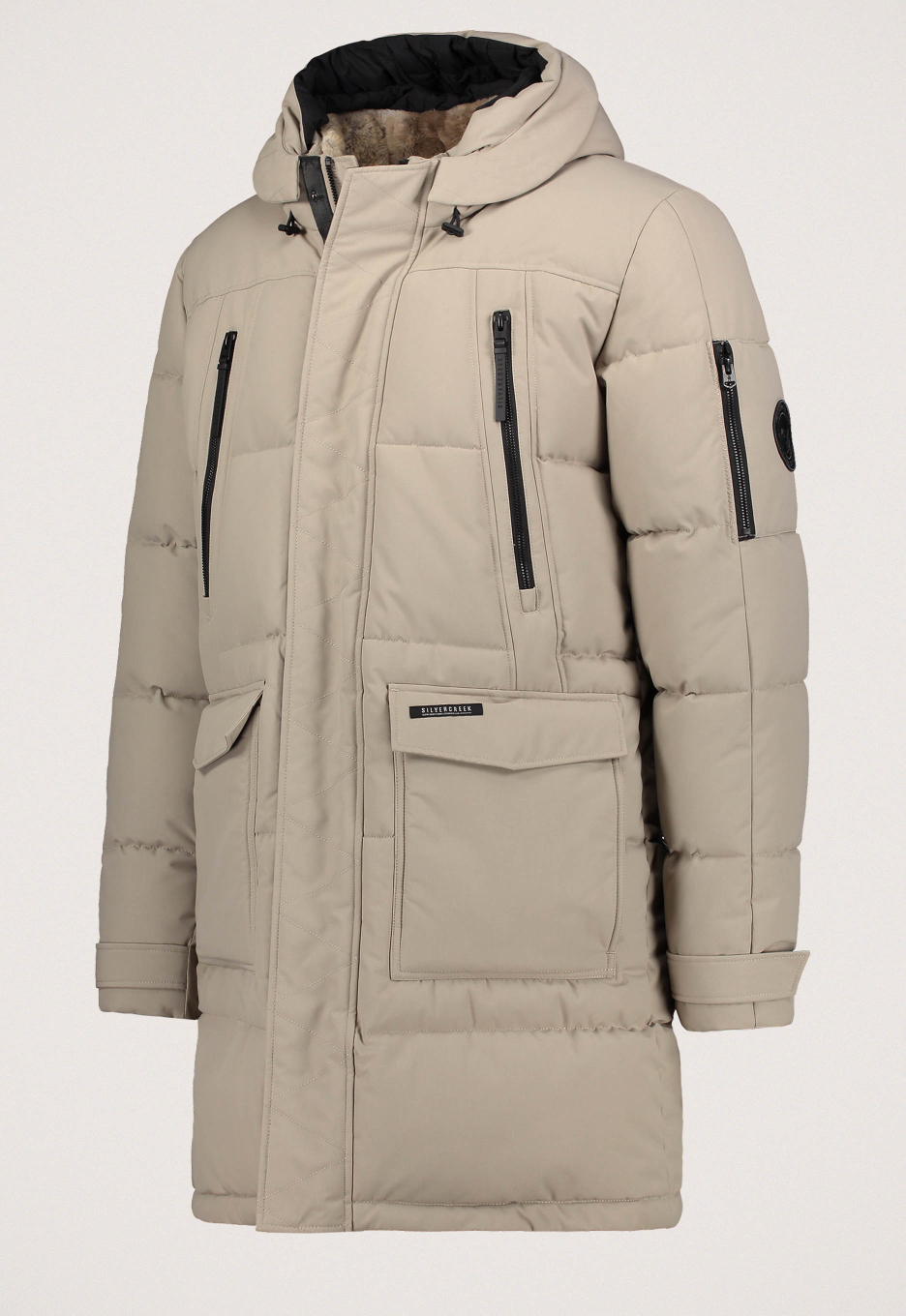 Silvercreek Drift Jas Beige Sand | Open32.nl