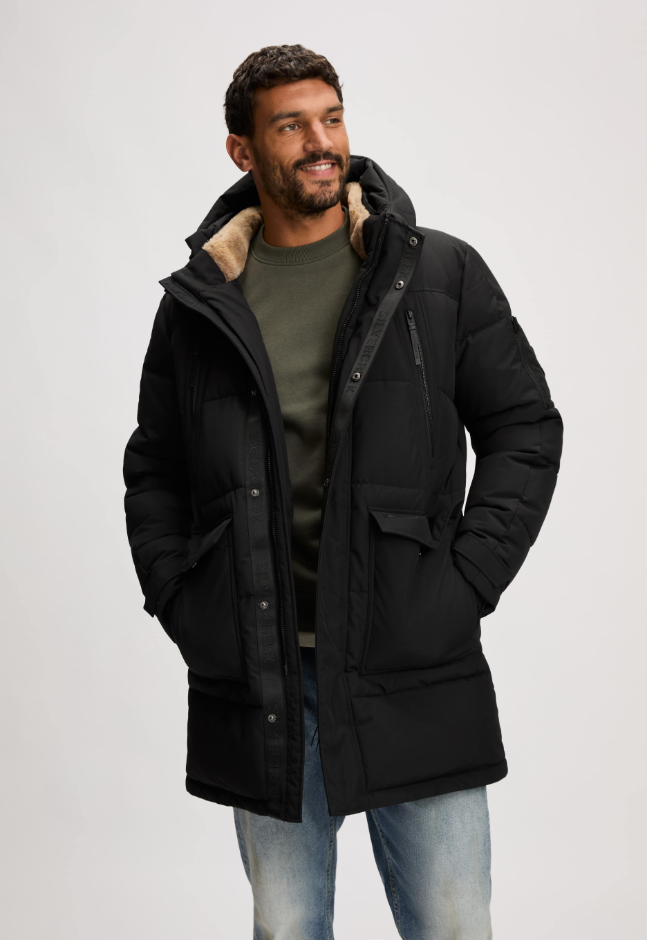 24K Magic② Silvercreek Drift Jas Black | Open32.nl