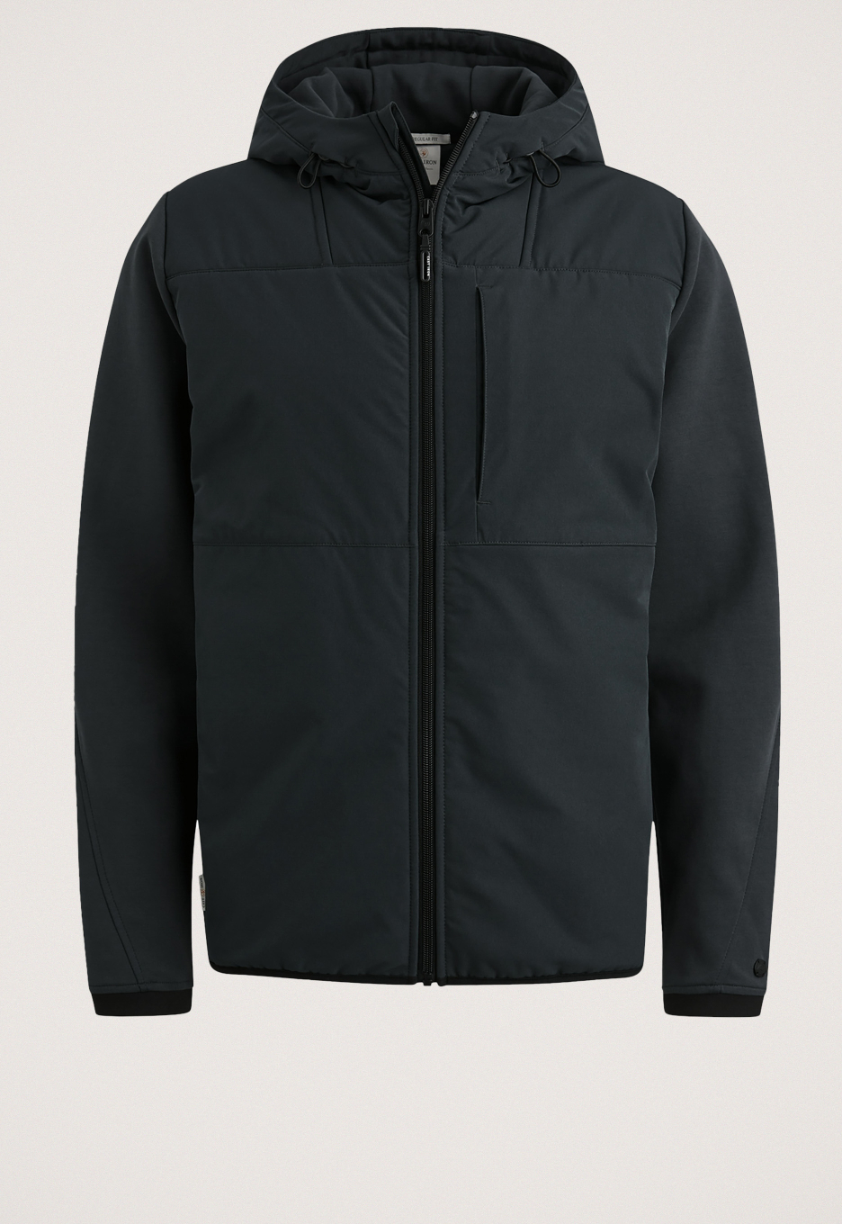 Cast Iron Interlock Zip Jacket Blue | Open32.nl
