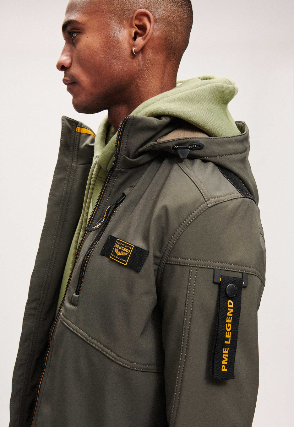 PME Successor 2.0 Softshell Jas Green | Open32.nl