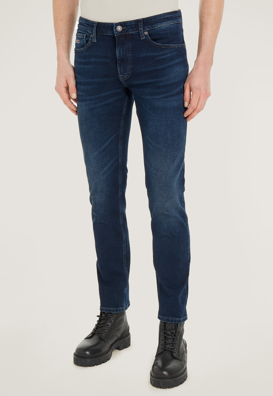 若者の大愛商品 Tommy Jeans Open32.nl | Clean Dark Denim Jeans Slim Scanton アクセサリー