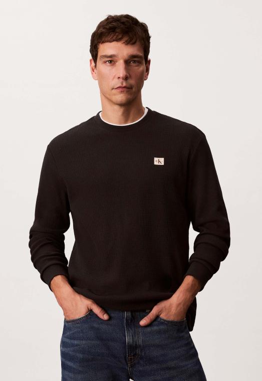 Waffle Badge Longsleeve