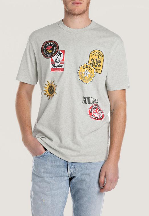 Aop Patch T-Shirt 