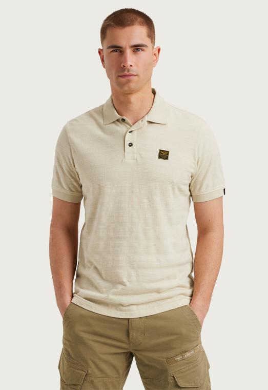 Jacquard Jersey Stripe Polo