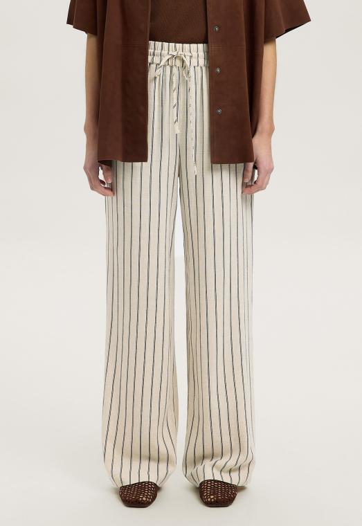 Viva-gulia Striped Pants 