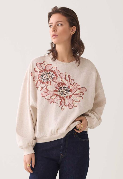 Floral Sweater