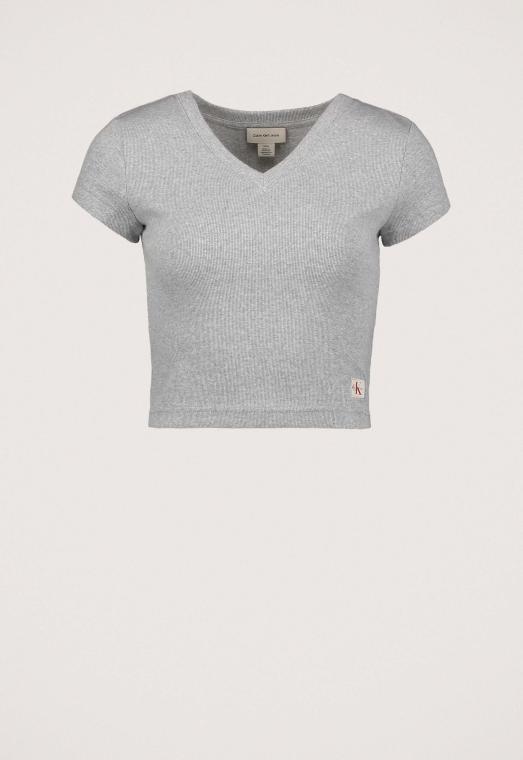 A-woven Label T-shirt