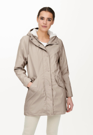ONLY Onlsally - Manteau De Pluie Femme Style Urbain - Imperméable Et Léger