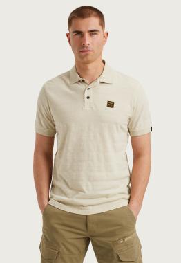 Jacquard Jersey Stripe Polo