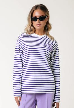 Logo Wave Stripe Longsleeve