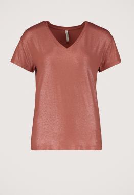Metallic Coated T-shirt