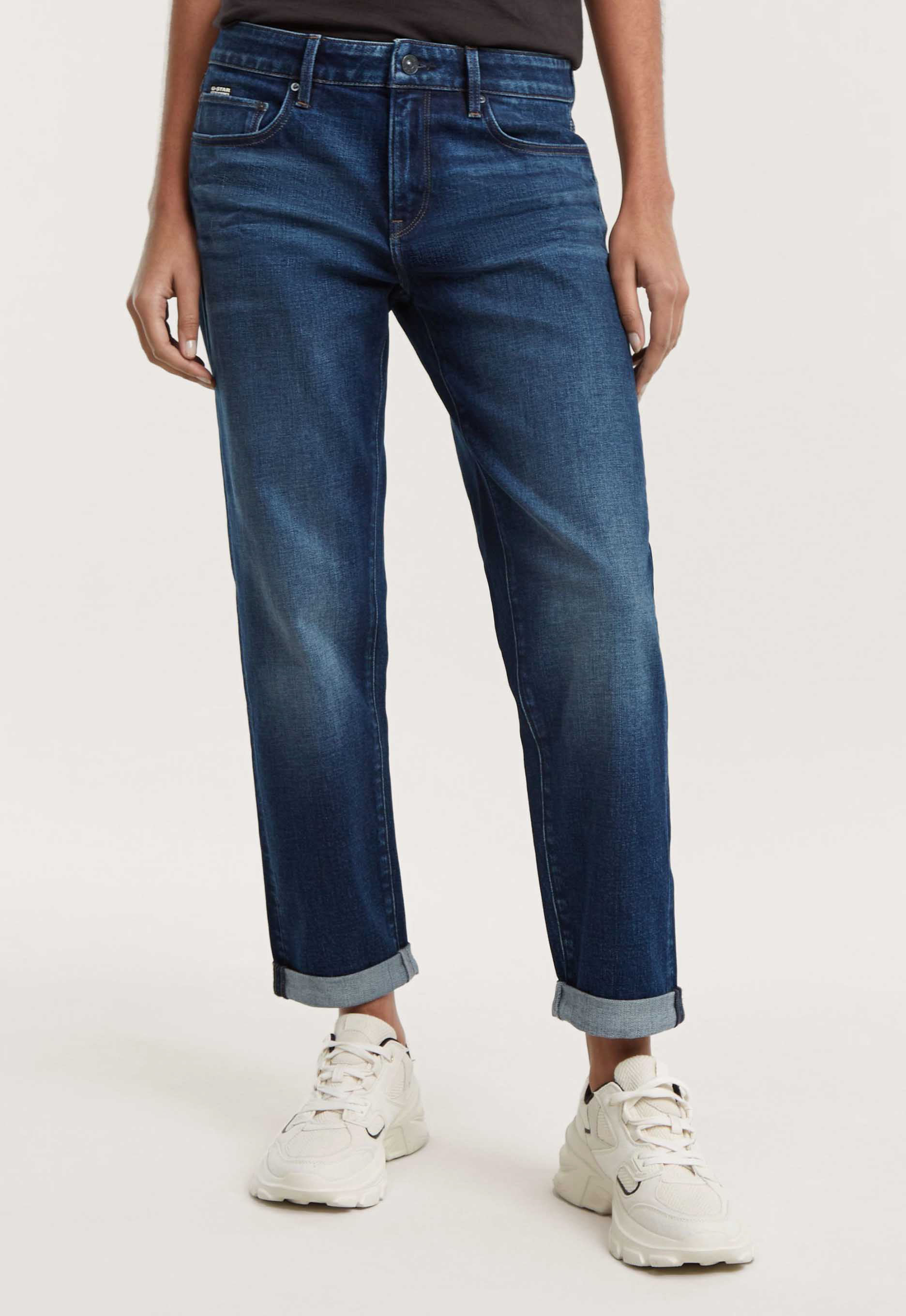 G-Star RAW Boyfriendjeans Kate Katoen-stretch denim kwaliteit voor meer draagcomfort