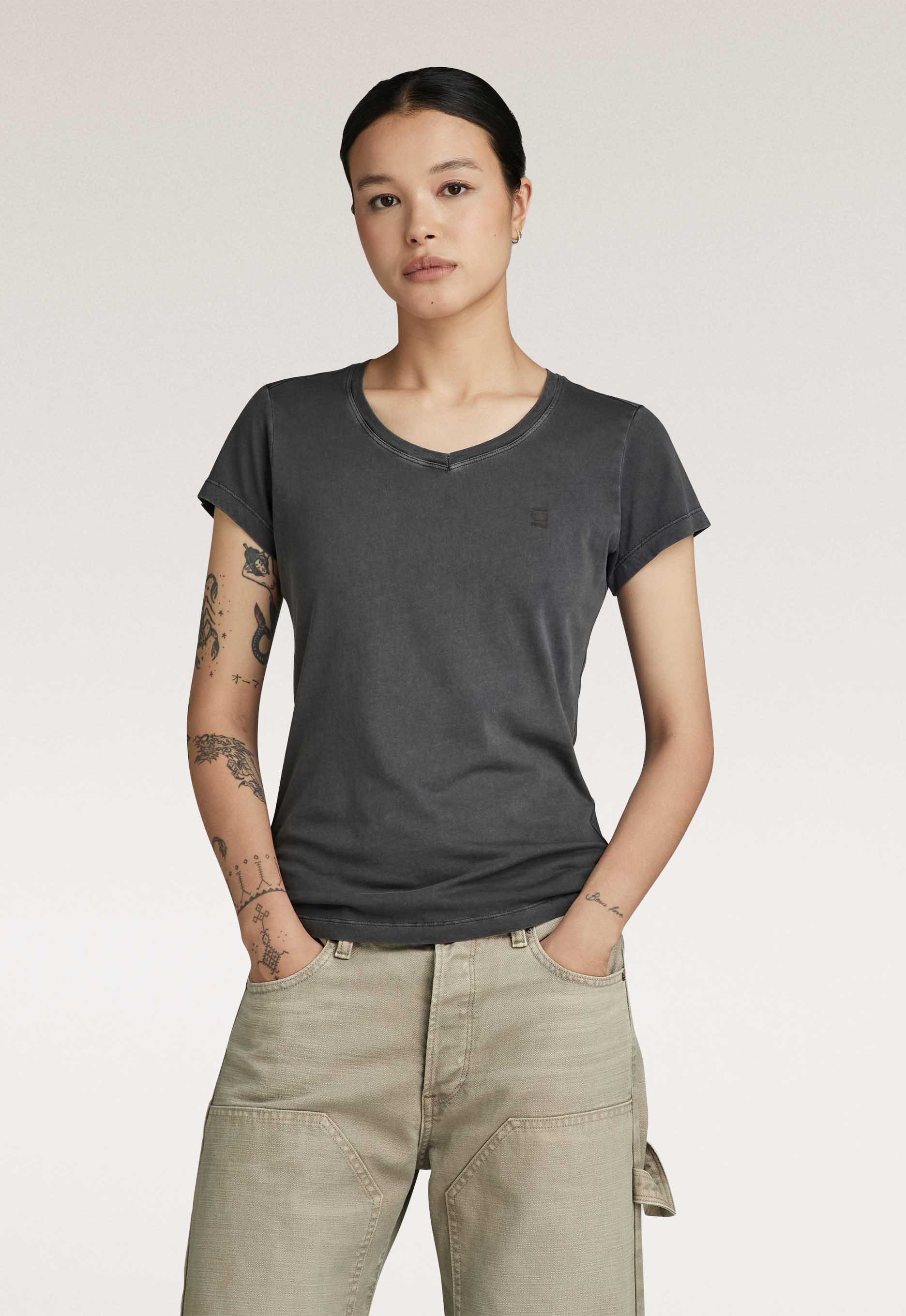 G-star raw Overdyed Eyben Slim T-shirt