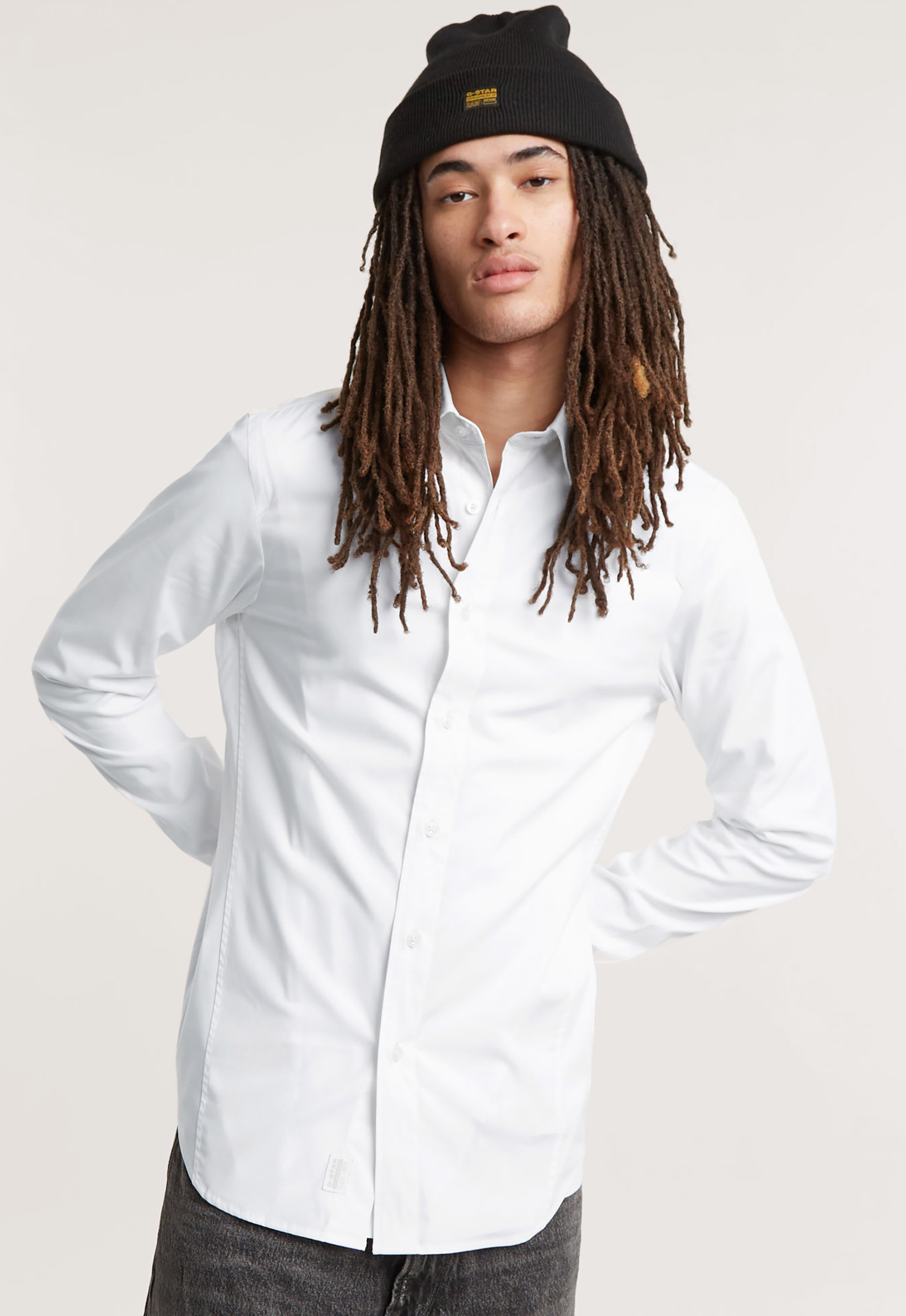 G-Star Raw Overhemd Lange Mouw UNIFORM SLIM SHIRT LS