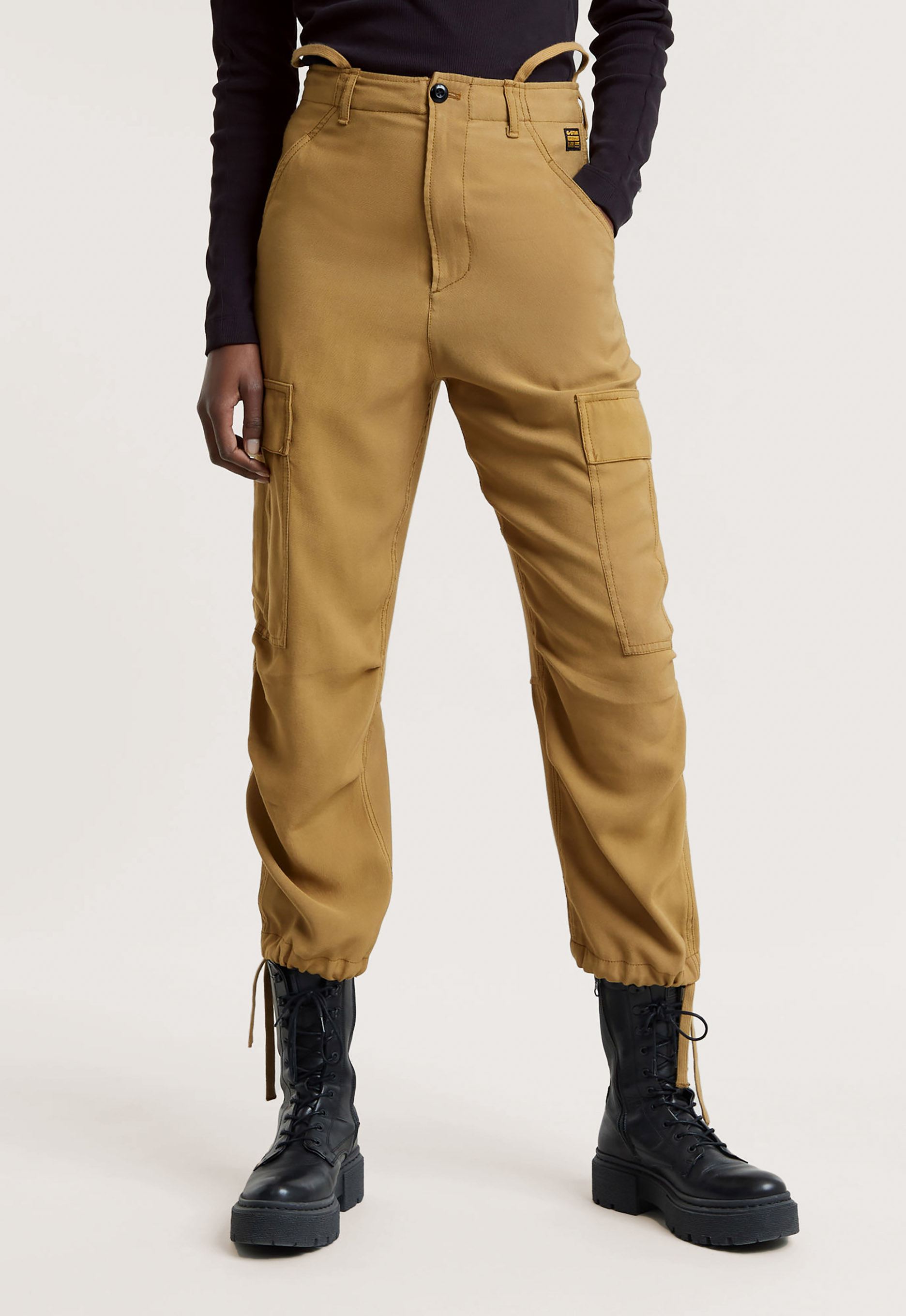 G-star raw Cargo Cropped Drawcord Broek