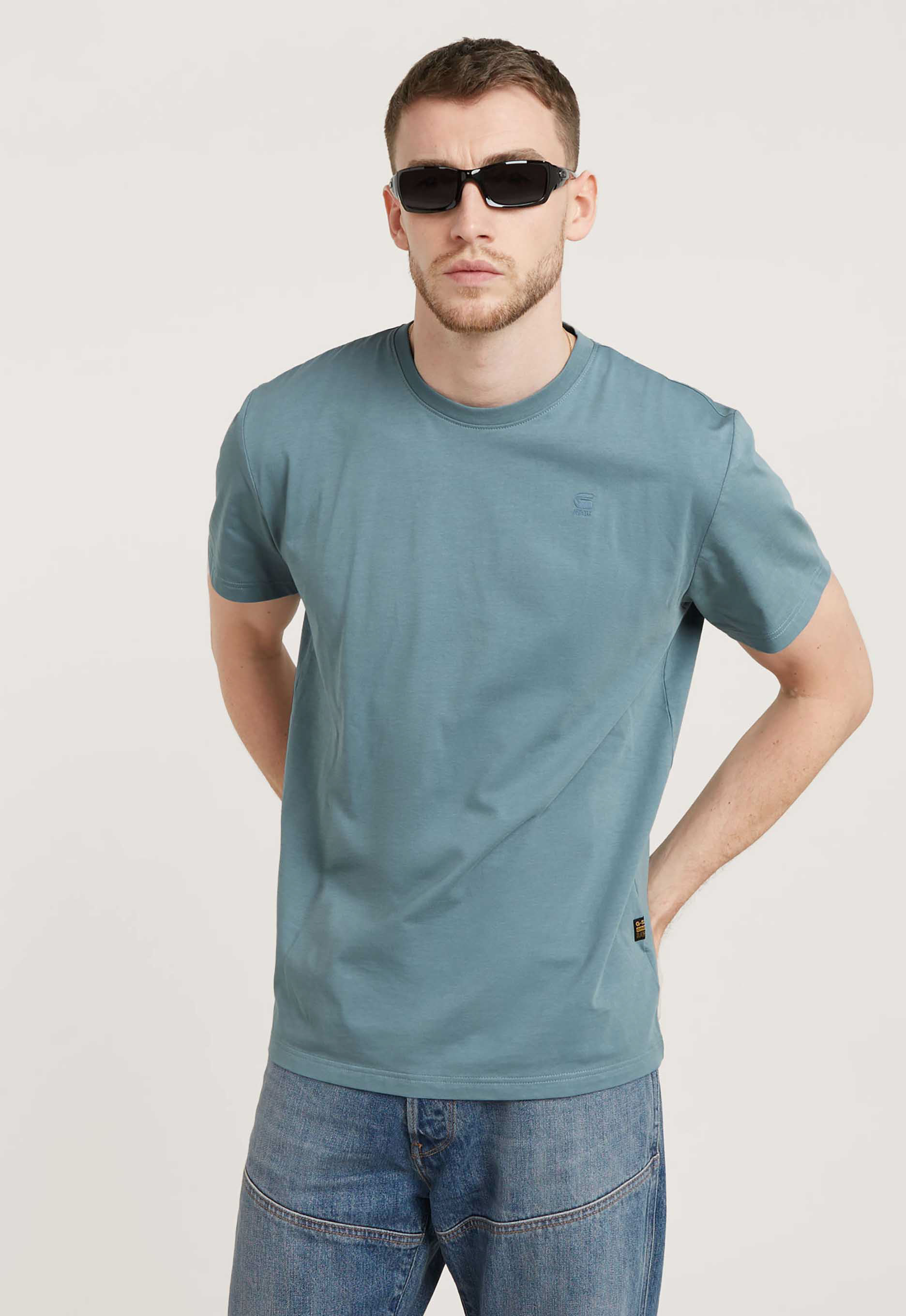 G-Star RAW Base-S T-Shirt Grijs Heren