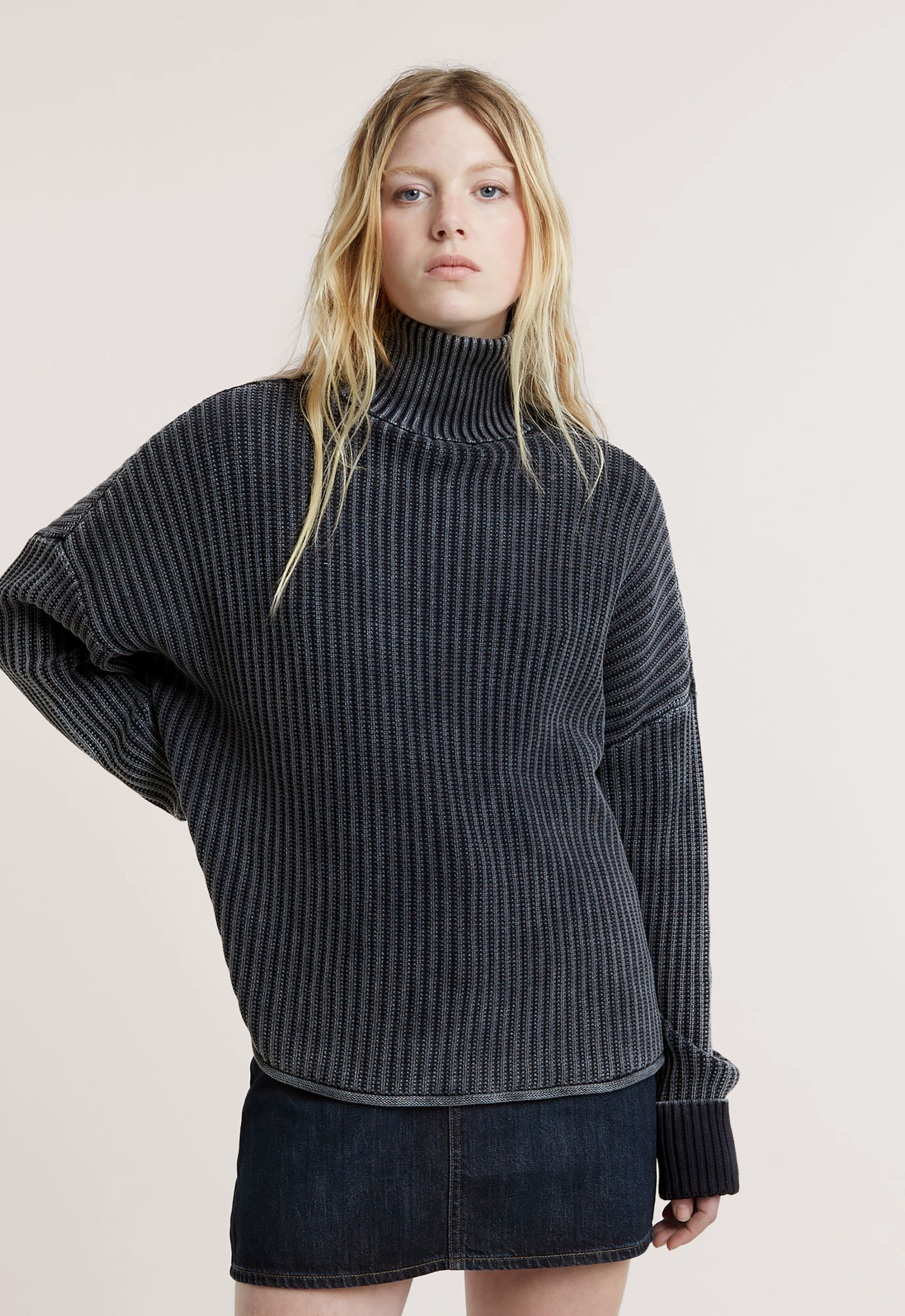 G-star raw Overdyed Turtle Knit Trui