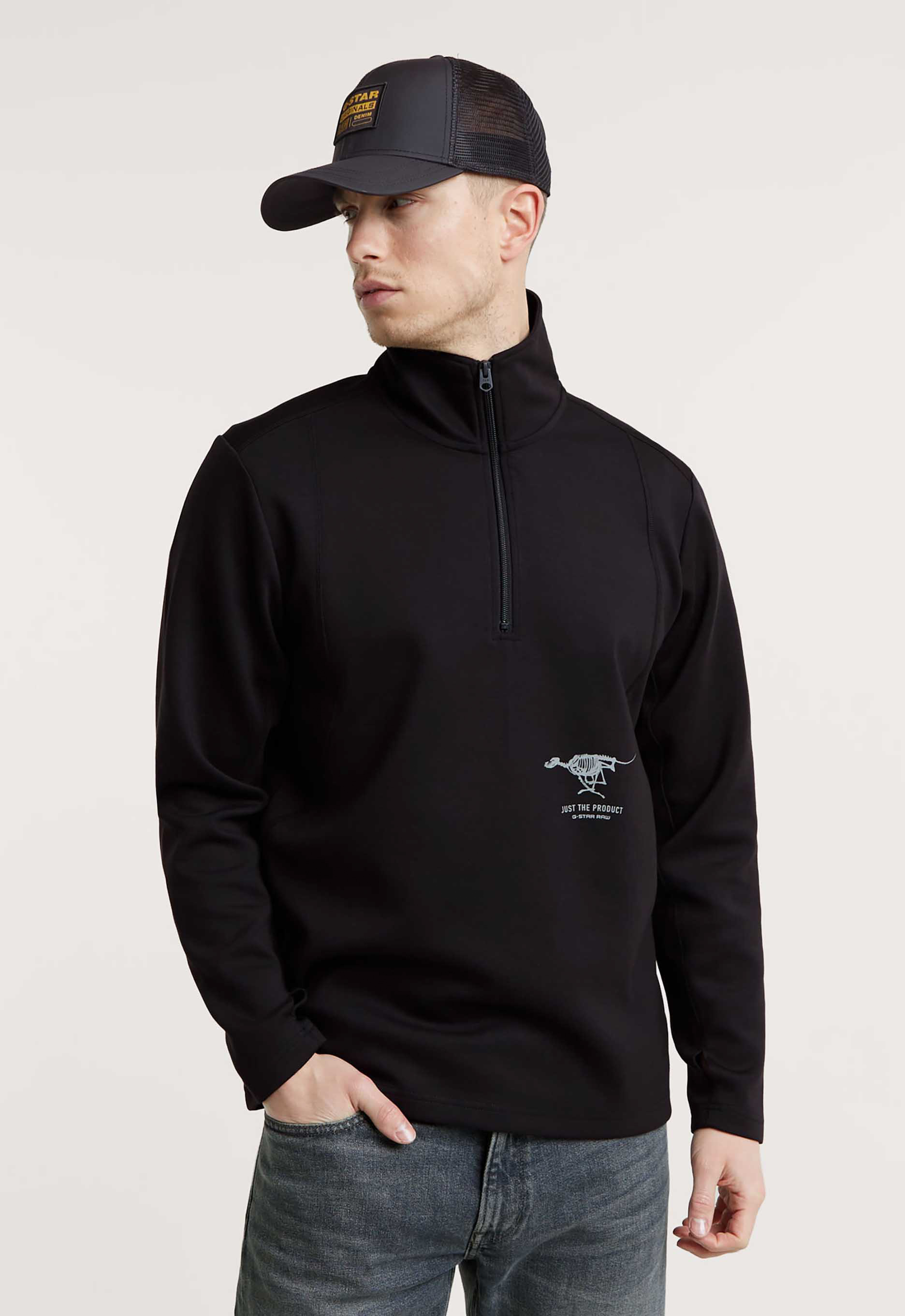 G-star raw Motion Half Zip Tweeter Sweater