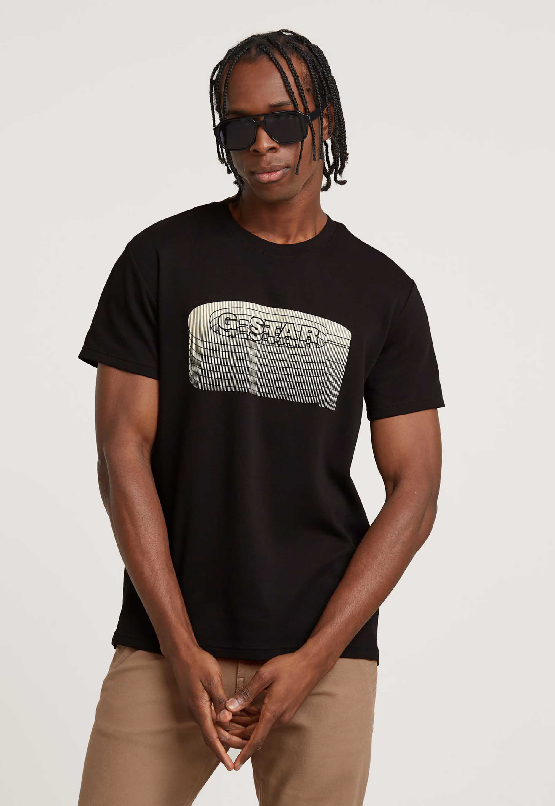 G-star raw Stacked Old Skool Logo T-shirt