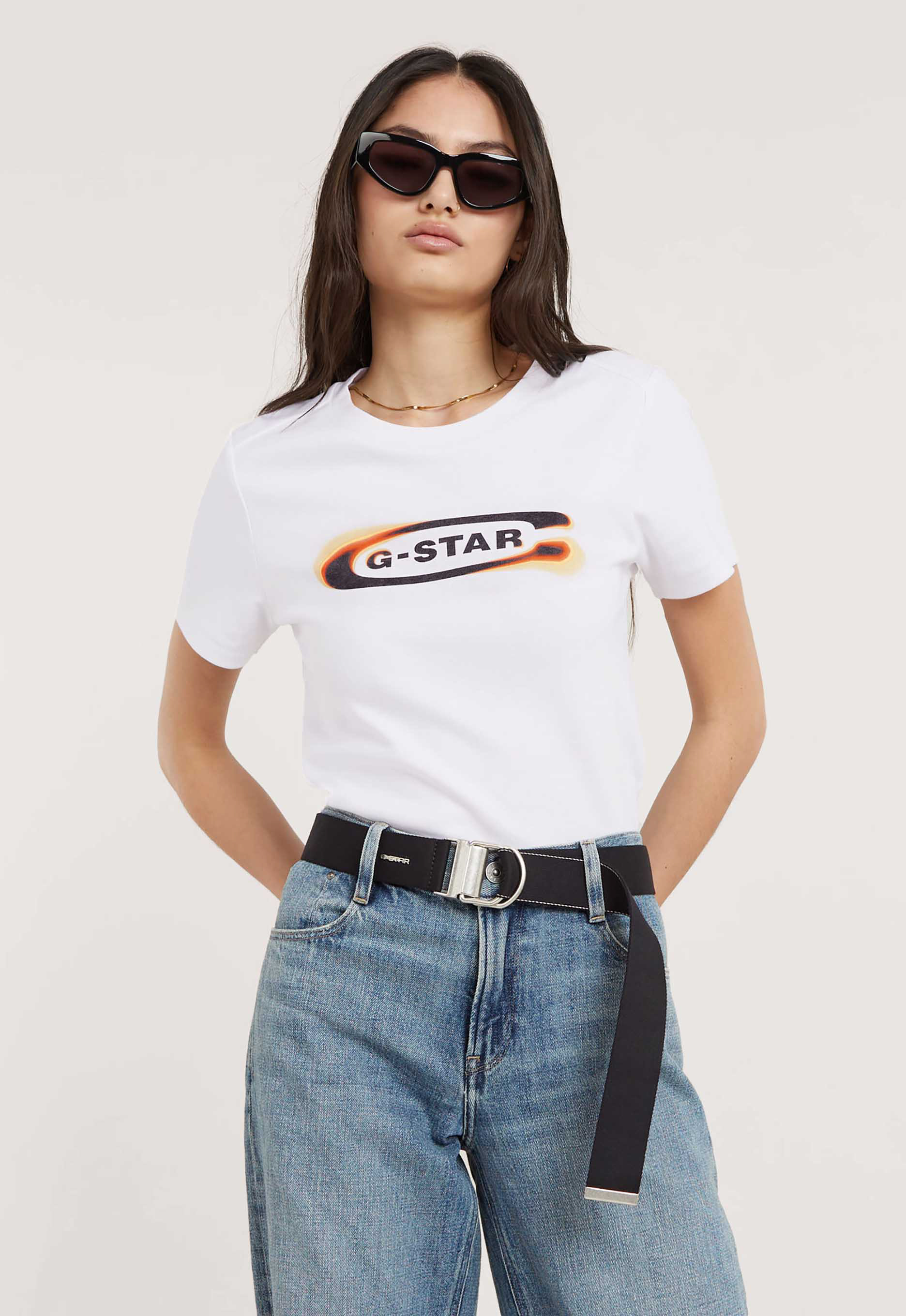G-Star RAW Gloria Webbing Riem Metal