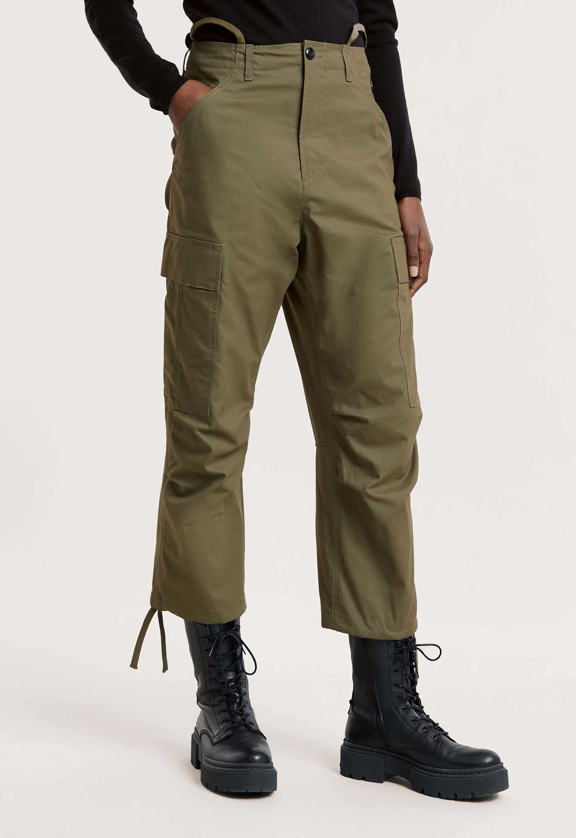 G-star raw Cargo Cropped Drawcord Broek