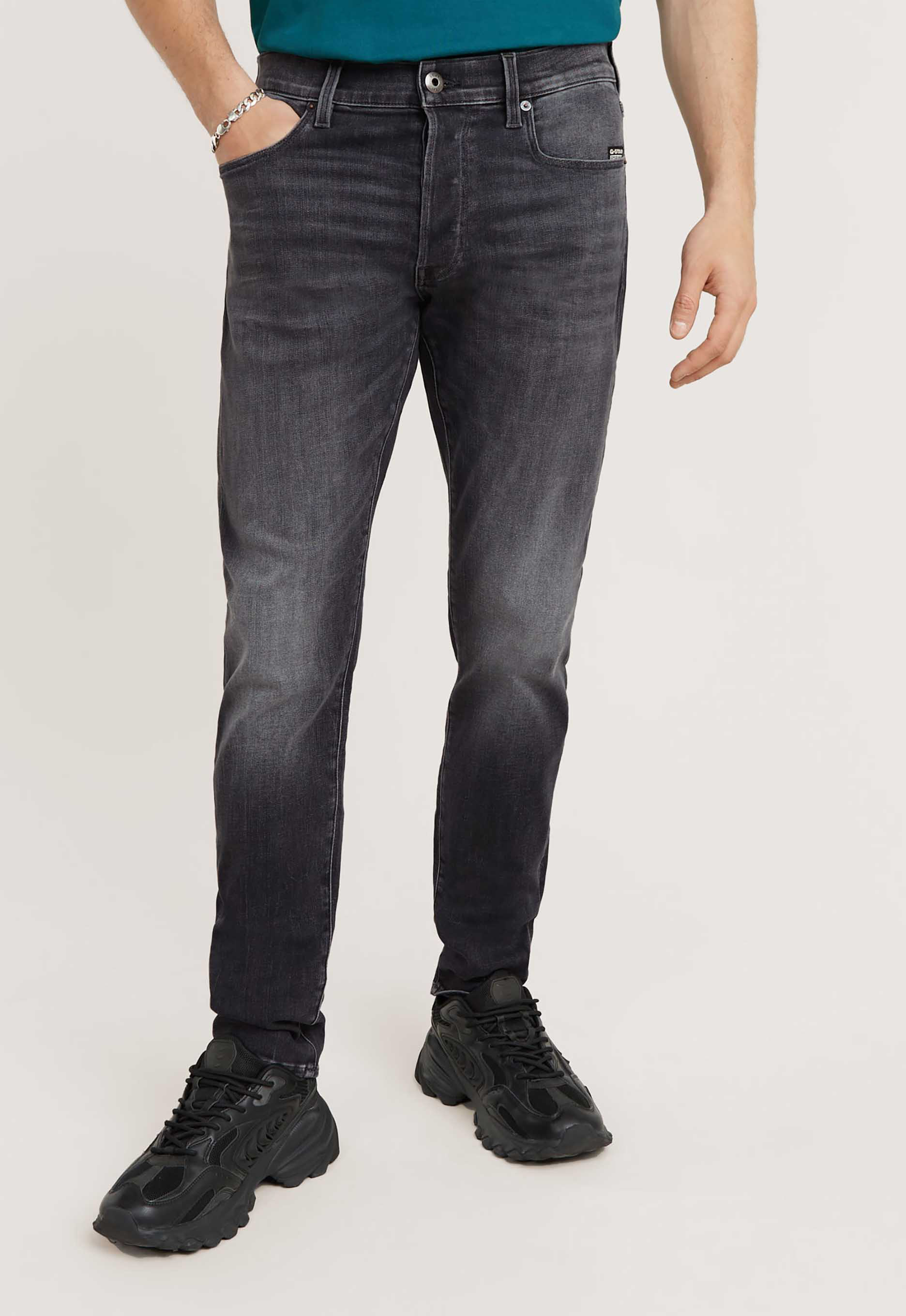 G-Star RAW Slim fit jeans 3301 Slim met mooie wassing en elastaan